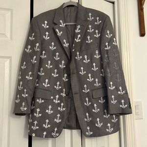 Jaws Mayor Larry Vaughn Anchor Jacket Costume